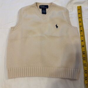 Polo Ralph Lauren boys 5T Cotten sweater vest